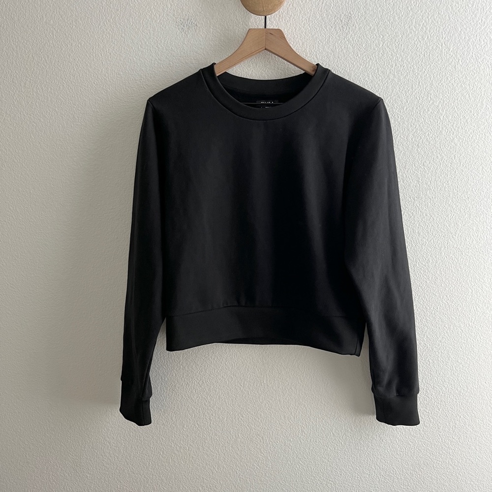 Aritzia Talula Cropped Crewneck Sweatshirt